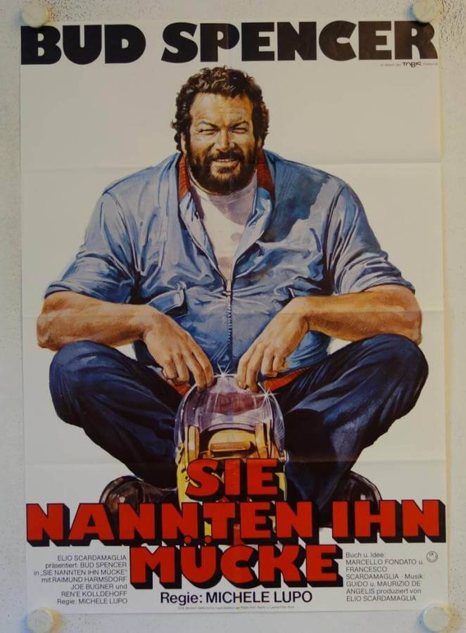 They called him Bulldozer original release german movie poster